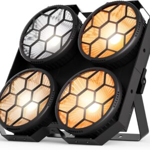 set van 2 Blinders 4x 100W (warmwit en wit)