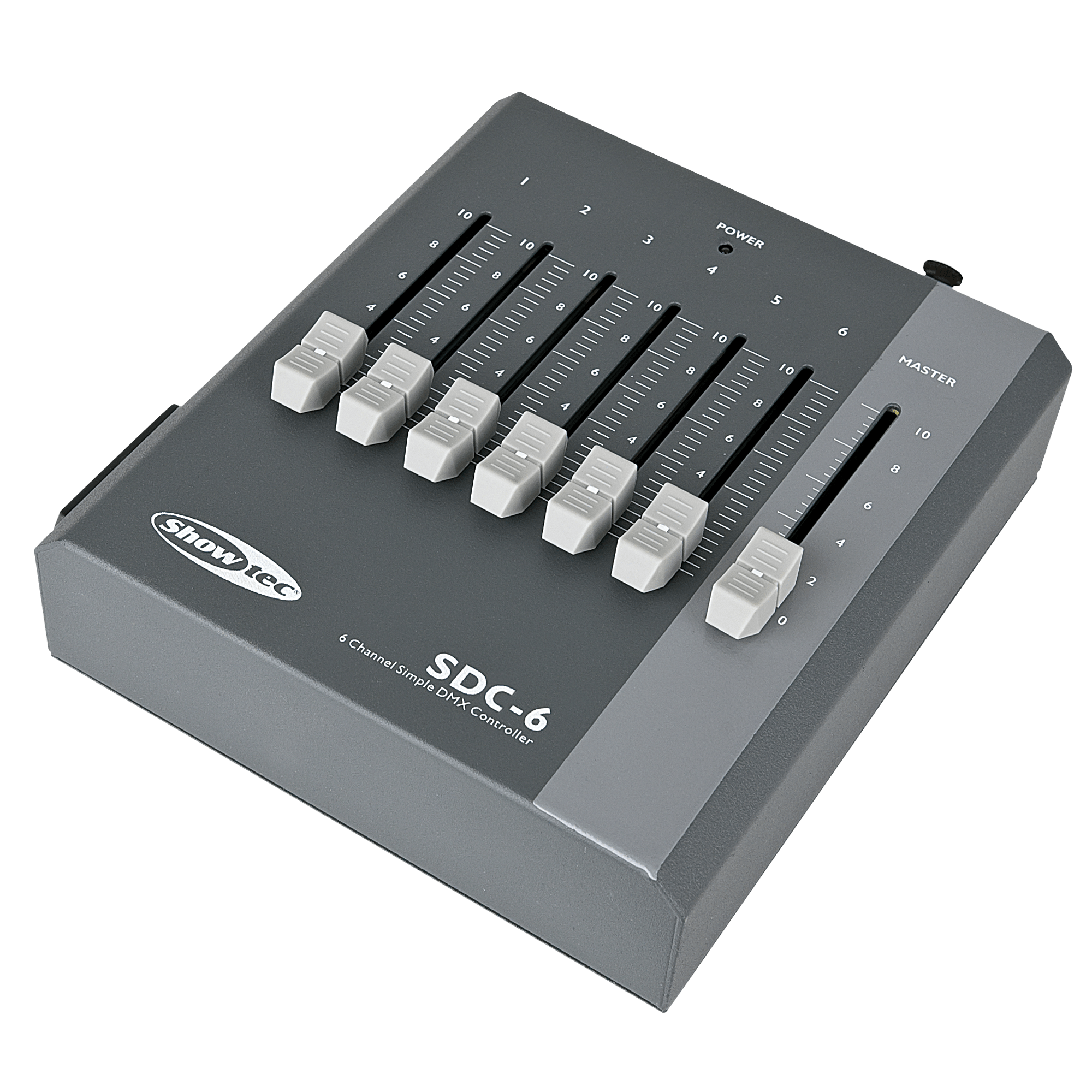 Showtec SDC-6 6-kanaals DMX-controller