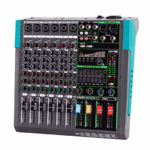6 kanaals mixer met usb en bluetooth