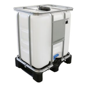 Met IBC 300L en pomp