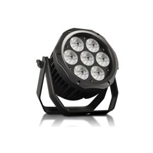 set van 4x ledpar IP65 Waterdicht met tas 7x 18W RGBWAUV (met dmx)